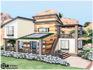 Sims 4 — Damia - No CC by marychabb — Hello, Simmers.Let me introduce you to my new home. Have fun :) Value -97,970 $