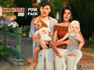 Sims 4 — POSEPACK - Our little Duo by Jenfred — Sims 4 Posepack with 2 toddler