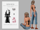 Sims 4 — Tattoo Set by Charlotte_Morris — Tattoo Set 35 Skin Details - Tattoos