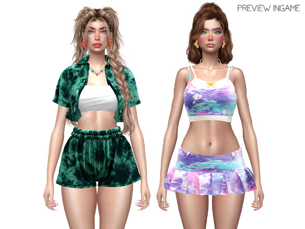 Sims 4 — DAPHS - MIDNIGHT SUN - Waist Shorts C1800 - TSR by Daph's — MIDNIGHT SUN