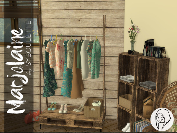 Sims 4 — Marjolaine - Hoodie by Syboubou — For this collection, the clothes are in a relaxed and casual style. The colors