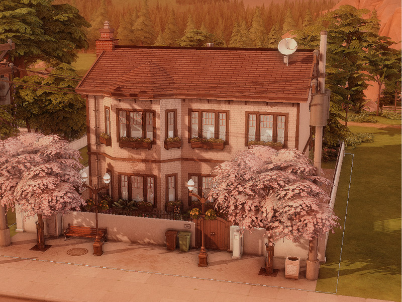 Sims 4 CC 7 Bloomfield Row - Evermore Save File Project by Meerigold
