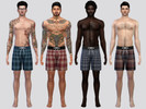 Sims 4 — Sleep Shorts by McLayneSims — TSR EXCLUSIVE