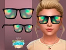 Sims 4 — City Sunglasses Child by Suzue — New Mesh (Suzue)