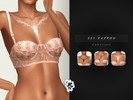 Sims 4 — Cleavage Tattoo Smokey by saratheme — -6 swatches (3 different colors+ 3 half of the opacity)