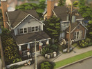 Sims 4 — Realistic Suburban Rental  Houses - NO CC by plumbobkingdom — These two suburban rental homes capture the