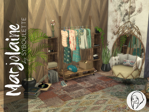 Sims 4 — Marjolaine - T-shirt by Syboubou — For this collection, the clothes are in a relaxed and casual style. The