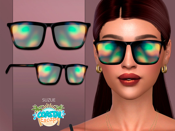 Sims 4 — City Sunglasses by Suzue — New Mesh (Suzue)