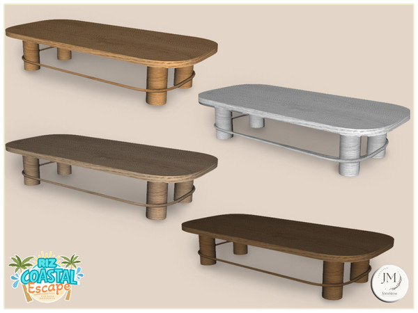 Sims 4 — Jomsims riz coastal escape coffee table by jomsims — Riz coastal escape 1_2_3 For our collection, Riz Coastal