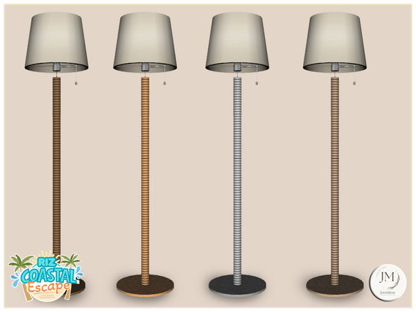 Sims 4 — Jomsims riz coastal escape floor lamp by jomsims — Riz coastal escape 1_2_3 For our collection, Riz Coastal
