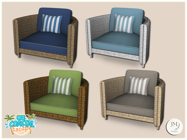 Sims 4 — Jomsims riz coastal escape Living chair by jomsims — Riz coastal escape 1_2_3 For our collection, Riz Coastal