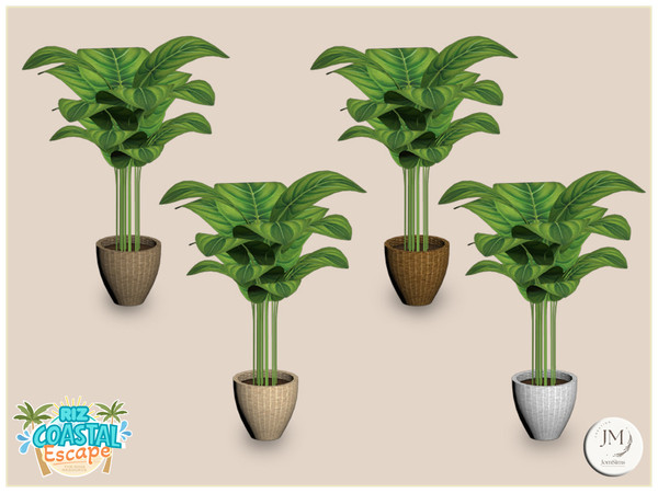Sims 4 — Jomsims riz coastal escape plant by jomsims — Riz coastal escape 1_2_3 For our collection, Riz Coastal Escape