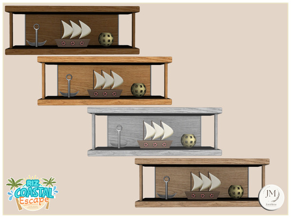 Sims 4 — Jomsims riz coastal escape wall deco by jomsims — Riz coastal escape 1_2_3 For our collection, Riz Coastal