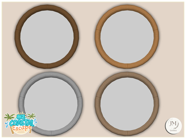 Sims 4 — Jomsims riz coastal escape3 wall mirror by jomsims — Riz coastal escape 1_2_3 For our collection, Riz Coastal