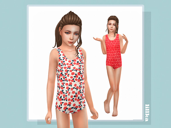 Sims 4 — Jona Swimsuit by lillka — 6 swatches
