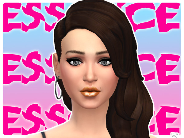Sims 4 — WonderGloss Soft Peach by simseviyo — New shiny lipgloss with a brillant hd texture