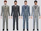 Sims 4 — Legado Formal Suit by McLayneSims — TSR EXCLUSIVE