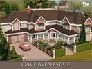Sims 4 — Oak Haven Estate by MychQQQ — Lot: 50x40