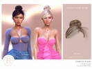 Sims 4 — RAMA Verity Hair by VentaStudio — 40 Colors (233 on Patreon)
