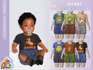 Sims 4 — Infant - Boys Farm Life Outfit by RobertaPLobo — Boys Farm Life Outfit