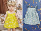 Sims 4 — Infant - Floral tie-strap dress by MysteriousOo — This sweet infant sundress features a softly gathered empire