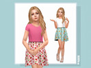 Sims 4 — Joanna Dress by lillka — 6 swatches