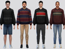 Sims 4 — Kristoff Sweater by McLayneSims — TSR EXCLUSIVE