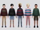 Sims 4 — Kristoff Sweater Boys by McLayneSims — TSR EXCLUSIVE