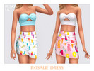 Sims 4 — Rosalie Dress by Black_Lily — YA, A, Teen