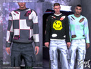 Sims 4 — GASET - Rodrigo Sweater by VentaStudio — 34 Swatches Top Category