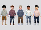 Sims 4 — Ruslan Shirt Toddler by McLayneSims — TSR EXCLUSIVE