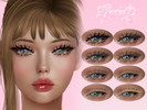 Sims 4 — UPDATED - Eyelashes V4: A by Learxfl — Updated my OLD 3D eyelashes V4, 15 swatches, HQ and BGC Compatible