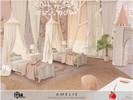 Sims 4 — Amelie - kids room by melapples — a comfortable kids room for twins. 7x9