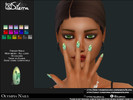 Sims 4 — Olympia Nails by Silerna — Basegame compatible