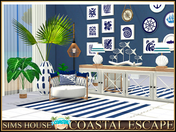Sims 4 — COASTAL ESCAPE by Sims_House — COASTAL ESCAPE