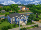 Sims 4 — Base Game Home-Crick Cabana-No CC by taifuntopan — 20x15, 2 Bedroom, 1 Bathroom