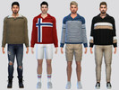 Sims 4 — Monti Collar Sweater by McLayneSims — TSR EXCLUSIVE