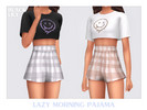 Sims 4 — Lazy Morning Pajama by Black_Lily — YA, A, Teen