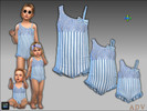 Sims 4 — ADV-Mabra ONE s4cfpfifSwimwearSet by MABRA2 — Swimwear Set for child toddler and infant