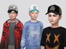Sims 4 — Gyro Cap Boys by McLayneSims — TSR EXCLUSIVE