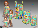 Sims 4 — ADV-Mabra FIVE s4cfpfifSwimwearSet by MABRA2 — A swimwear set for child toddler and infant