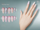 Sims 4 — VELYSEA Ysolde Nail by VELYSEA — Fingernail category HQ comatble 35 swatches