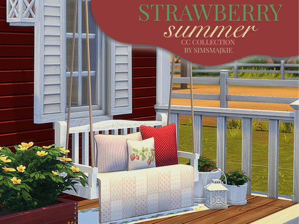 Sims 4 — Cozy Vintage Quilt - By SimsMajkie by SimsMajkie — Hi everyone! I'm back with a new cc collection, this time