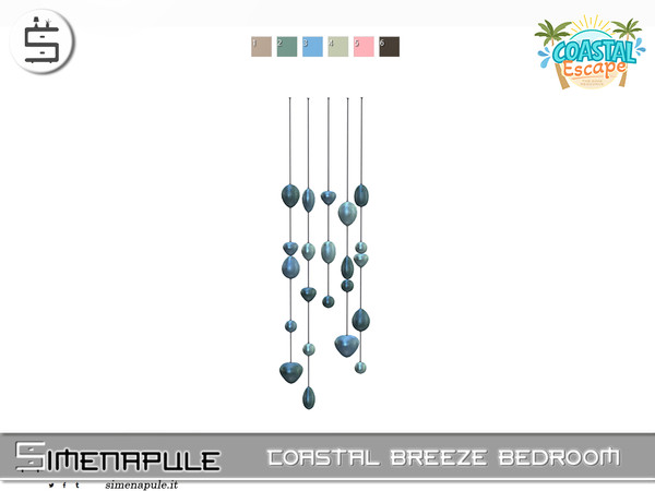 Sims 4 — [SeN4] Cozy Reading Corner - Hanging Decor by Simenapule — Coastal Breeze BedroomCoastal Breeze Bedroom