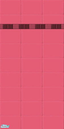 Sims 2 — Pepto Pink - Tile 1 by dddrake — To match the new FFS carpets