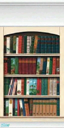 Sims 2 — BookWallSerie - 3 by The_Unicorn — 