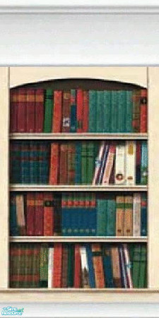 Sims 2 — BookWallSerie - 1 by The_Unicorn — -