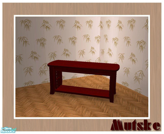 Sims 2 — Tropical Recolors Red - Sofatable by Mutske — Recolors of my set Tropical Living. You need to download the