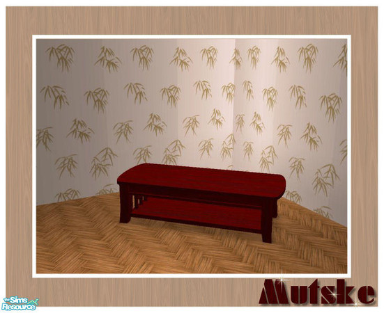 Sims 2 — Tropical Recolors Red - Coffee 2 tile by Mutske — Recolors of my set Tropical Living. You need to download the
