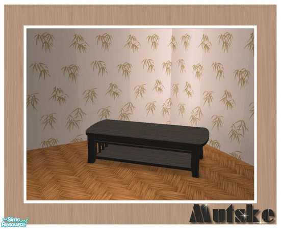 Sims 2 — Tropical Recolors Black - Coffee 2 tile by Mutske — Recolors of my set Tropical Living. You need to download the